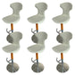 Adjustable Height Bar Stool Leather Backrest Bar Stools for Dining Room