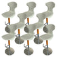 Adjustable Height Bar Stool Leather Backrest Bar Stools for Dining Room