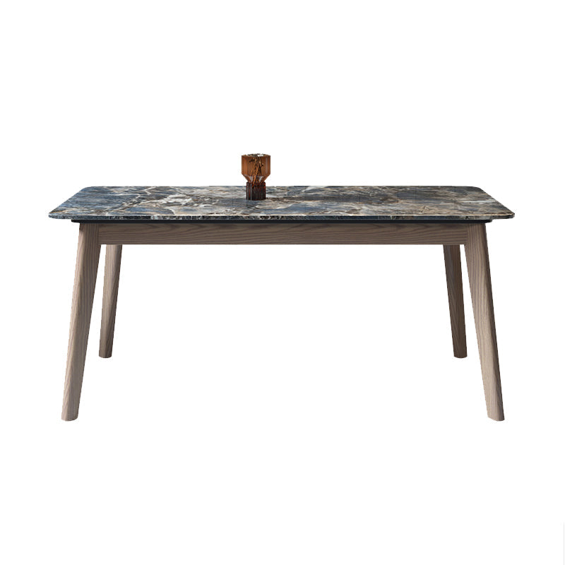 4 Legs Dining Room Table Rectangle Dinner Room Kitchen Table Without Chairs Clearhalo 'Dining Tables & Seating' 'Dining Tables' 'dining_table' 'furn' 'furn_dining_table' 'Furniture' 'Kitchen & Dining Furniture' 7301343