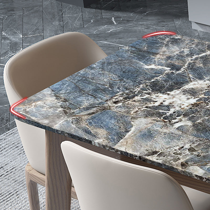 4 Legs Dining Room Table Rectangle Dinner Room Kitchen Table Clearhalo 'Dining Tables & Seating' 'Dining Tables' 'dining_table' 'furn' 'furn_dining_table' 'Furniture' 'Kitchen & Dining Furniture' 7301349