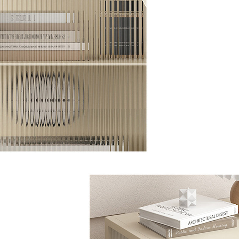 Industrial Accent Table Nightstand Antique Finish Bedside Cabinet