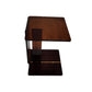 21"H Glam Corner Table Acrylic Square Accent Side Table for Living Room 16"L x 16"W x 22"H Light Tan 1 Clearhalo 'Coffee & Accent Tables' 'End & Side Tables' 'end_side_tables' 'furn' 'furn_end_side_tables' 'Furniture' 'Living Room Furniture' 7301546