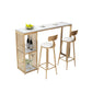 Glam Stone Rectangle Bar Table Storable Table for Living Room Clearhalo 'Bar Furniture' 'Bar Tables' 'bar_tables' 'furn' 'furn_bar_tables' 'Furniture' 'Kitchen & Dining Furniture' 7301667