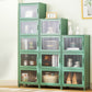 Contemporary Green Wood Accent Cabinet Rectangle Grooves Accent Cabinet Clearhalo 'Cabinets & Chests' 'cabinets_chests' 'furn' 'furn_cabinets_chests' 'Furniture' 'Living Room Furniture' 7301955