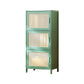 Contemporary Green Wood Accent Cabinet Rectangle Grooves Accent Cabinet Clearhalo 'Cabinets & Chests' 'cabinets_chests' 'furn' 'furn_cabinets_chests' 'Furniture' 'Living Room Furniture' 7301960