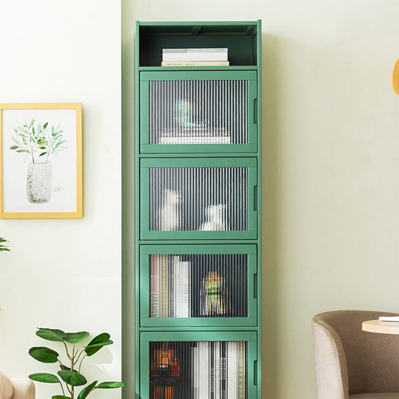 Contemporary Green Wood Accent Cabinet Rectangle Grooves Accent Cabinet Clearhalo 'Cabinets & Chests' 'cabinets_chests' 'furn' 'furn_cabinets_chests' 'Furniture' 'Living Room Furniture' 7301966