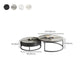 Slate Coffee Table Slate Nesting Coffee Table Set with Storage Drawer