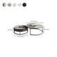Slate Coffee Table Slate Nesting Coffee Table Set with Storage Drawer
