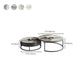 Slate Coffee Table Slate Nesting Coffee Table Set with Storage Drawer