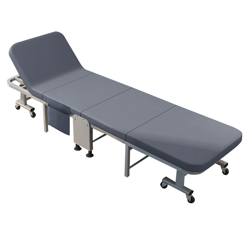 Scandinavian Recliner Gray Metal Solid Color Standard Position Lock With Legs Clearhalo 'Chairs & Seating' 'furn' 'furn_recliners' 'Furniture' 'Living Room Furniture' 'Recliners' 7305143