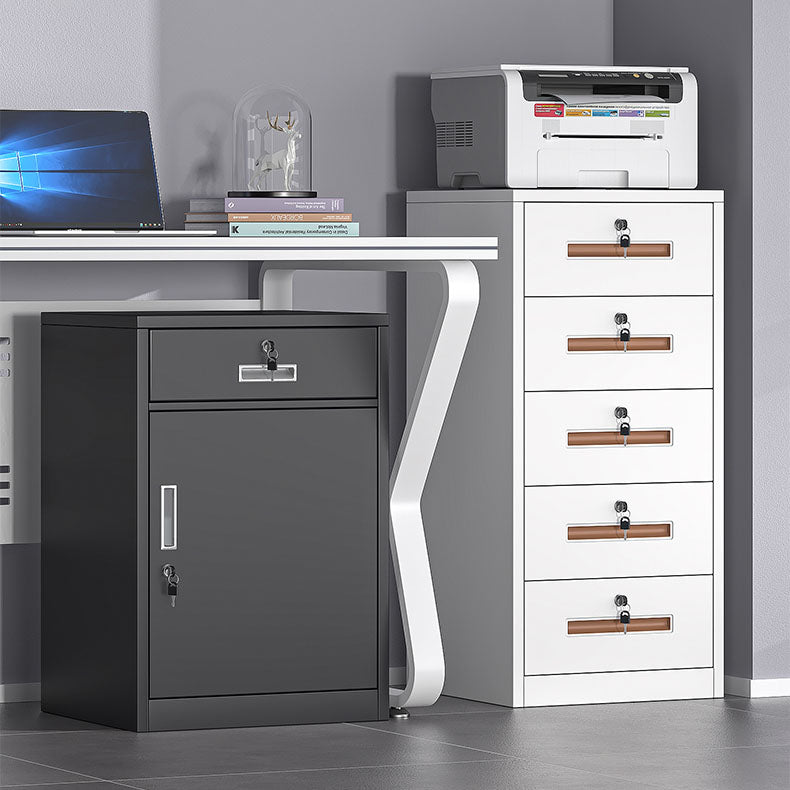 Industrial Metal Filing Cabinet Locking Drawers and Storage Cabinet Clearhalo 'Filing Cabinets' 'filling_cabinets' 'furn' 'furn_filling_cabinets' 'Furniture' 'Office Furniture' 7305241