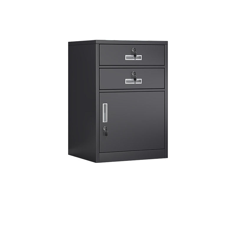Industrial Metal Filing Cabinet Locking Drawers and Storage Cabinet Black 2 Clearhalo 'Filing Cabinets' 'filling_cabinets' 'furn' 'furn_filling_cabinets' 'Furniture' 'Office Furniture' 7305253
