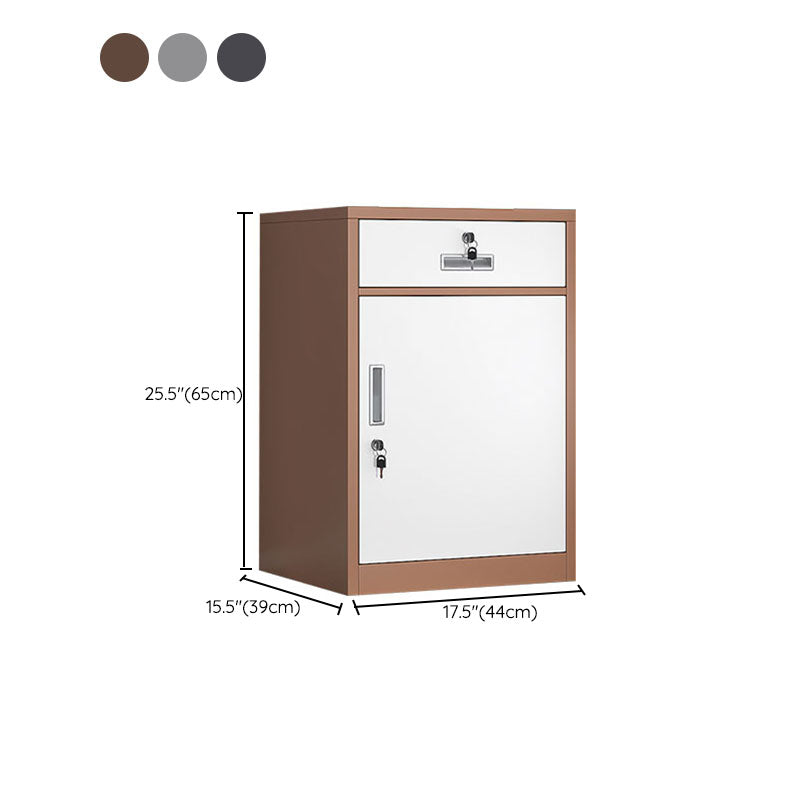 Industrial Metal Filing Cabinet Locking Drawers and Storage Cabinet Clearhalo 'Filing Cabinets' 'filling_cabinets' 'furn' 'furn_filling_cabinets' 'Furniture' 'Office Furniture' 7305257