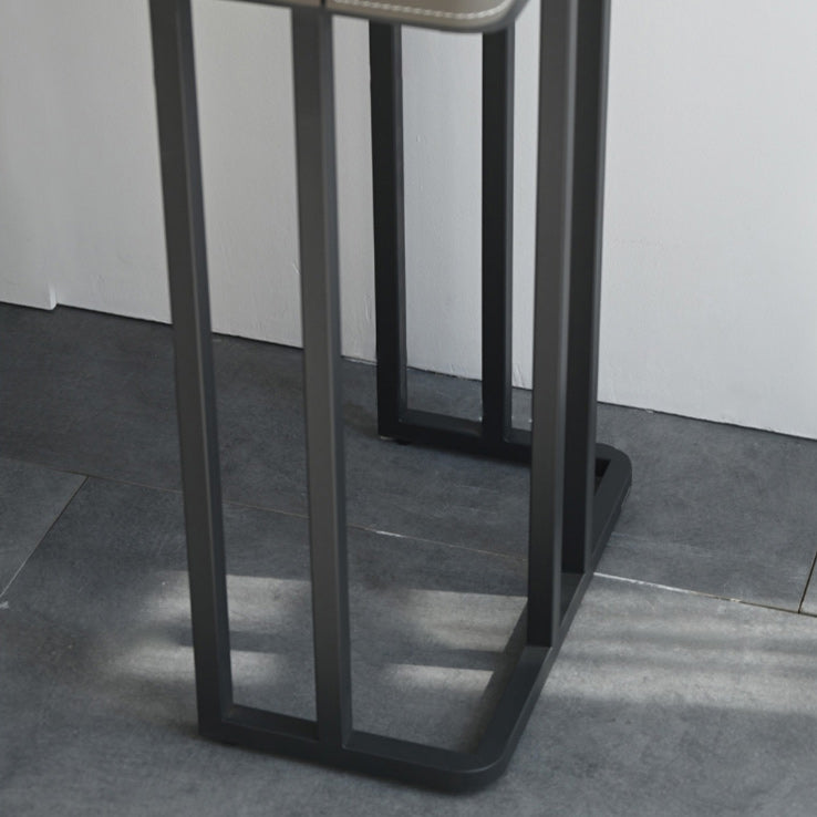 Tavolo da trucco top moderno in pietra con 2 cassetti per la camera da letto