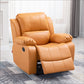 Traditional Standard Recliner Metal Indoor Swiveling Manual-Push Botton Clearhalo 'Chairs & Seating' 'furn' 'furn_recliners' 'Furniture' 'Living Room Furniture' 'Recliners' 7305804