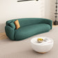 Green Sofa Solid Wood Water Resistant Seating for Living Room