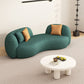Green Sofa Stationary Water Resistant Seating for Living Room