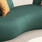 Green Sofa Stationary Water Resistant Seating for Living Room