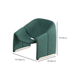 Green Sofa Stationary Water Resistant Seating for Living Room