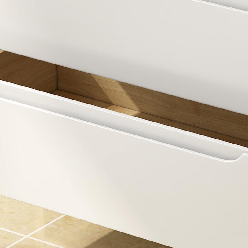 Tocador contemporáneo tocador de almacenamiento de madera maciza con cajones