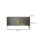 Glam Buffet Table Stone Sideboard Armadio con porte per soggiorno