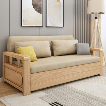 Canapé-lit futon pliable scandinave armoine carrée du futon et matelas