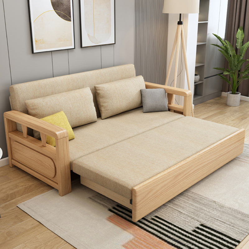 Canapé-lit futon pliable scandinave armoine carrée du futon et matelas