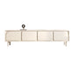 Contemporary TV Console Wooden White Media Console with Doors 71"L x 14"W x 19"H Clearhalo 'furn' 'furn_tv_stands_entertainment_centers' 'Furniture' 'Living Room Furniture' 'TV Stands & Entertainment Centers' 'TV Stands & Media Storage Furniture' 'tv_stands_entertainment_centers' 7309264