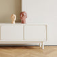 Contemporary TV Console Wooden White Media Console with Doors Clearhalo 'furn' 'furn_tv_stands_entertainment_centers' 'Furniture' 'Living Room Furniture' 'TV Stands & Entertainment Centers' 'TV Stands & Media Storage Furniture' 'tv_stands_entertainment_centers' 7309273
