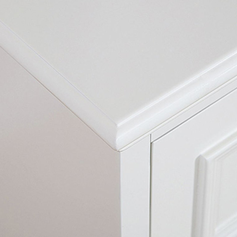 Tocador de madera de abedul de doble tocador horizontal contemporáneo para la habitación