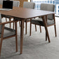 Rectangular Shaped Office Table 4 Legs Conference Table in Brown Clearhalo 'furn' 'furn_office_desk' 'Furniture' 'Office Desks' 'Office Furniture' 'office_desk' 7309334