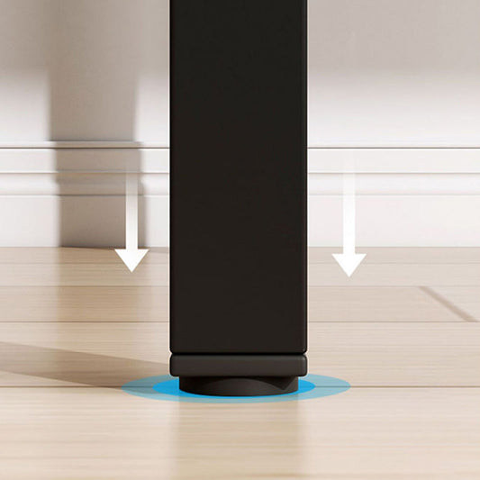 Contemporary Folding Office Desk Home Writing Desk with H-Shape Base , 29.5" H Clearhalo 'furn' 'furn_office_desk' 'Furniture' 'Office Desks' 'Office Furniture' 'office_desk' 7309389