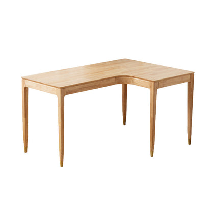 Bureau de bureau en bois massif moderne en forme de tiroir unique en forme de tiroir unique pour la maison