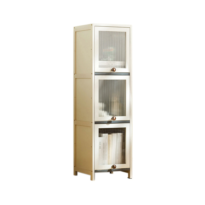 Contemporary White Wood Storage Cabinet Knobs Rectangle Storage Cabinet Clearhalo 'Cabinets & Chests' 'cabinets_chests' 'furn' 'furn_cabinets_chests' 'Furniture' 'Living Room Furniture' 7309585