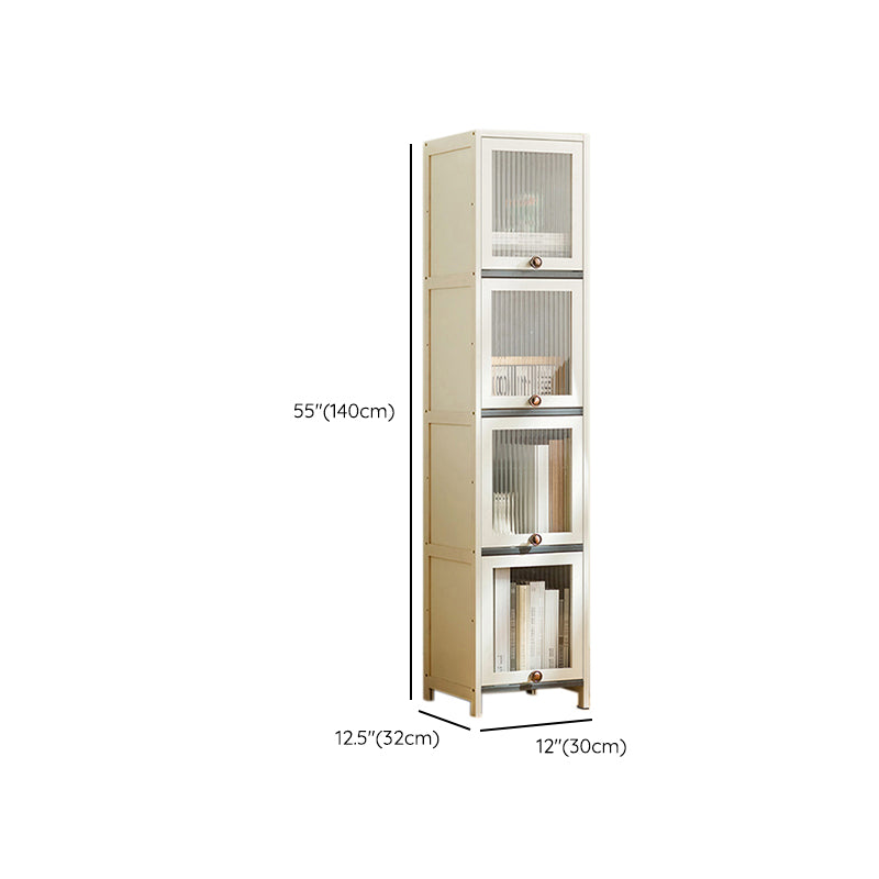 Contemporary White Wood Storage Cabinet Knobs Rectangle Storage Cabinet Clearhalo 'Cabinets & Chests' 'cabinets_chests' 'furn' 'furn_cabinets_chests' 'Furniture' 'Living Room Furniture' 7309591