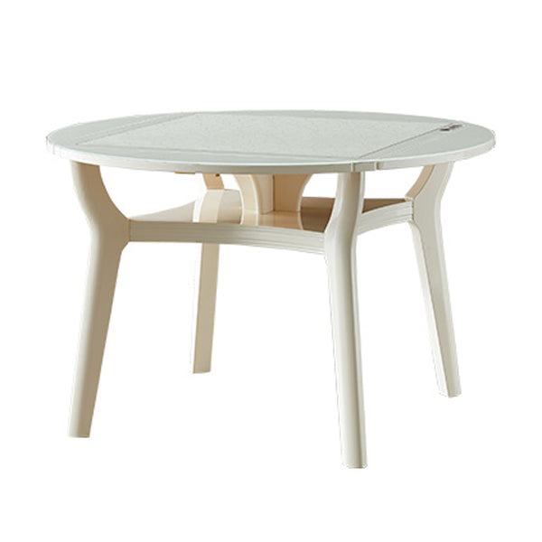 Mesa de comedor de cocina contemporánea, mesa de comedor extensible de 4 patas