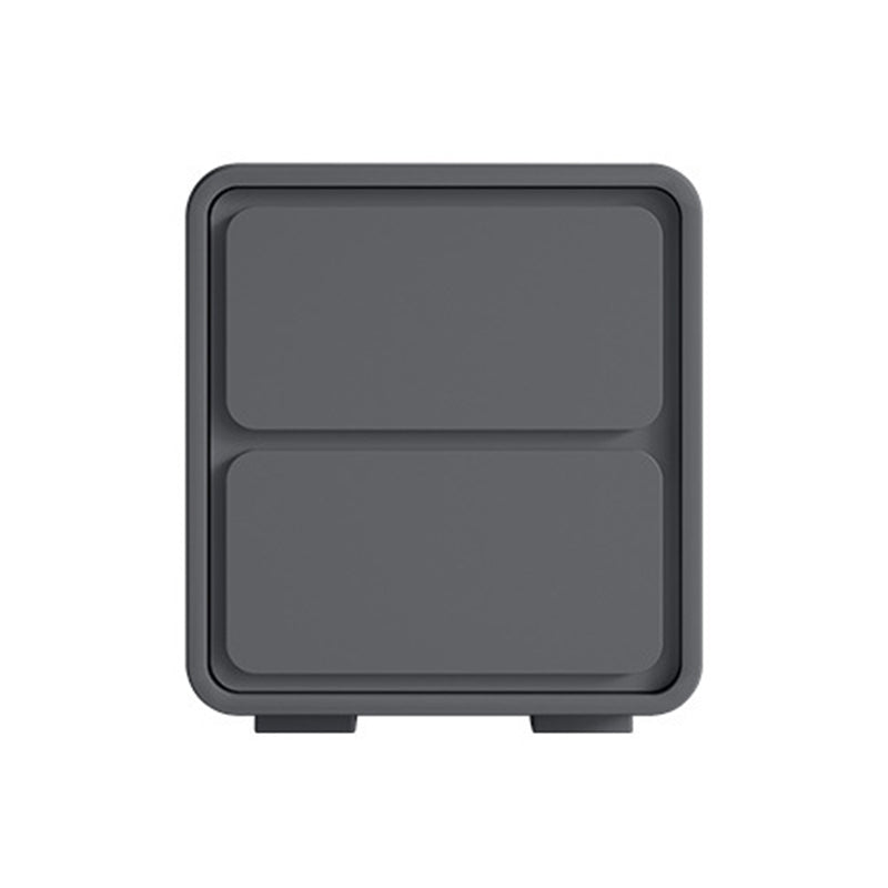 Comodino da comodino da tavolo da accento moderno con 2 cassetti