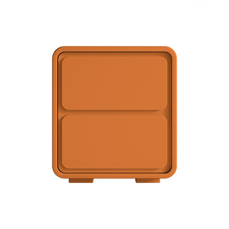 Comodino da comodino da tavolo da accento moderno con 2 cassetti