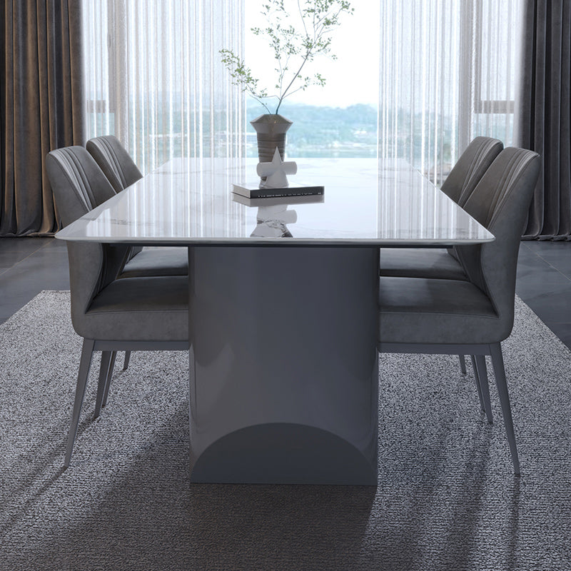 Faux Leder Esszimmerstühle Nordic Style Parsons Stuhl für Esszimmer