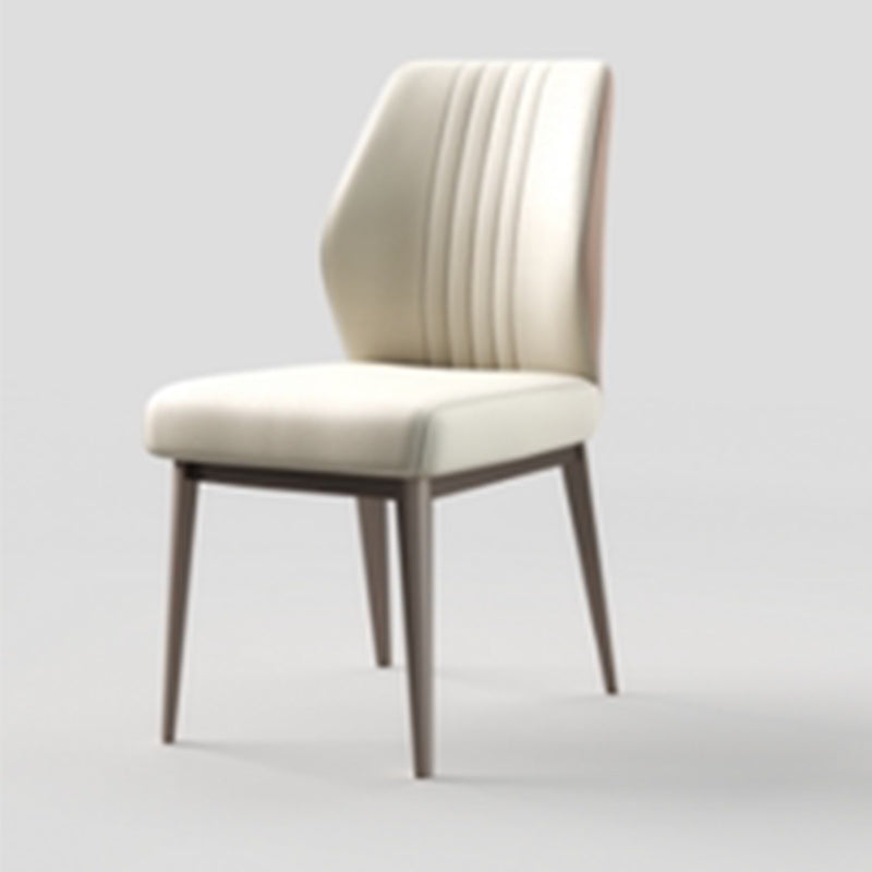 Faux Leder Esszimmerstühle Nordic Style Parsons Stuhl für Esszimmer