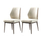 Faux Leder Esszimmerstühle Nordic Style Parsons Stuhl für Esszimmer