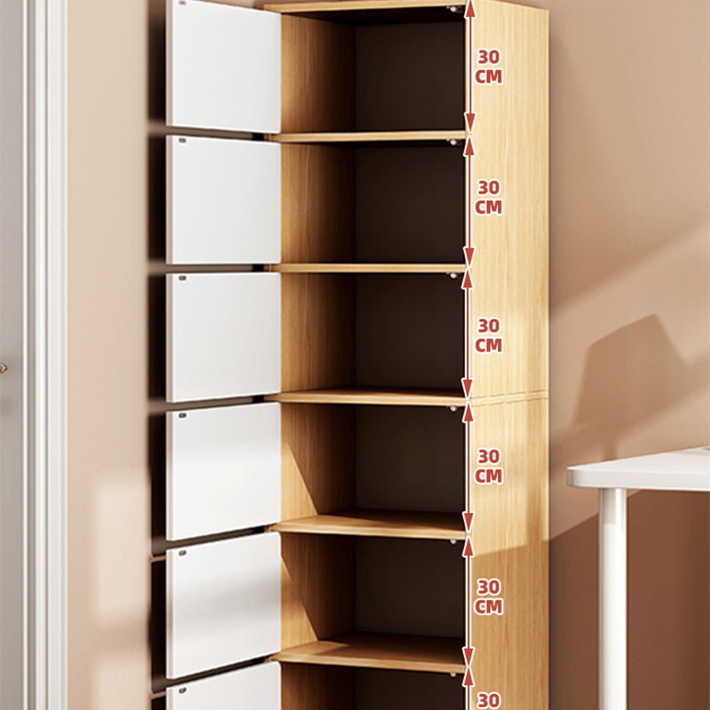 Contemporary Manufactured Wood Accent Cabinet Standard Storage Cabinet Clearhalo 'Cabinets & Chests' 'cabinets_chests' 'furn' 'furn_cabinets_chests' 'Furniture' 'Living Room Furniture' 7311158