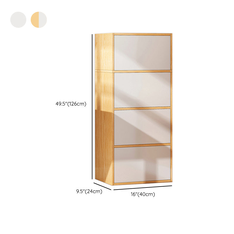 Contemporary Manufactured Wood Accent Cabinet Standard Storage Cabinet Clearhalo 'Cabinets & Chests' 'cabinets_chests' 'furn' 'furn_cabinets_chests' 'Furniture' 'Living Room Furniture' 7311176