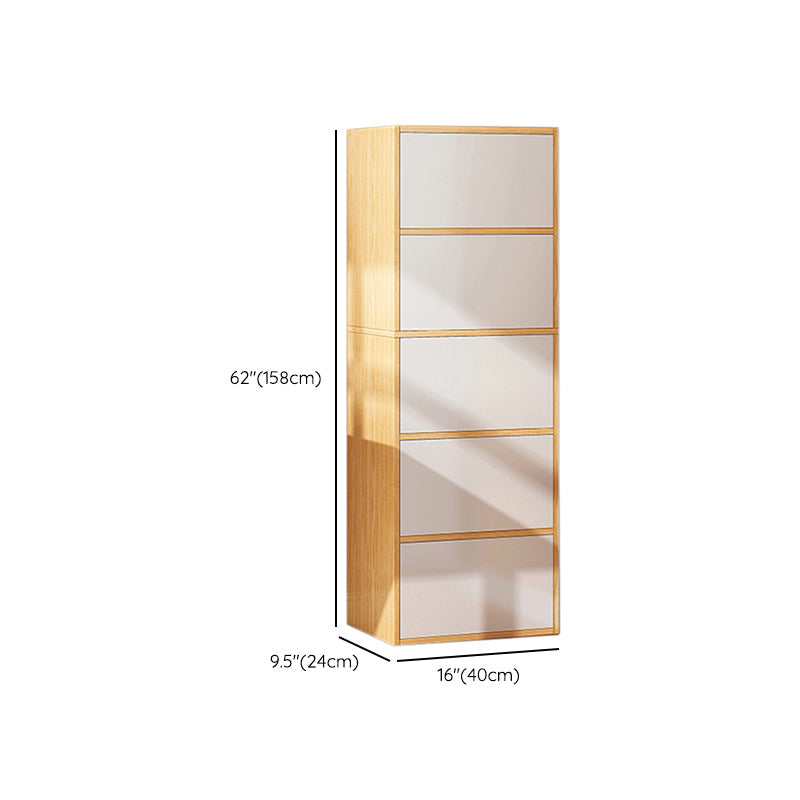 Contemporary Manufactured Wood Accent Cabinet Standard Storage Cabinet Clearhalo 'Cabinets & Chests' 'cabinets_chests' 'furn' 'furn_cabinets_chests' 'Furniture' 'Living Room Furniture' 7311178