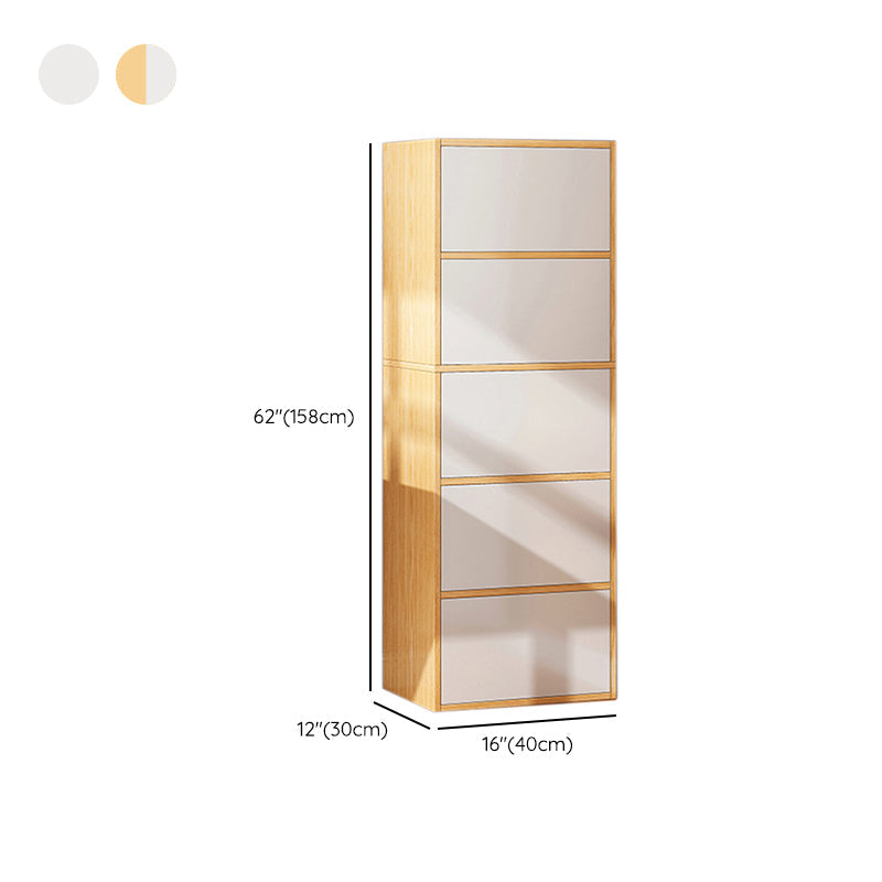 Contemporary Manufactured Wood Accent Cabinet Standard Storage Cabinet Clearhalo 'Cabinets & Chests' 'cabinets_chests' 'furn' 'furn_cabinets_chests' 'Furniture' 'Living Room Furniture' 7311179