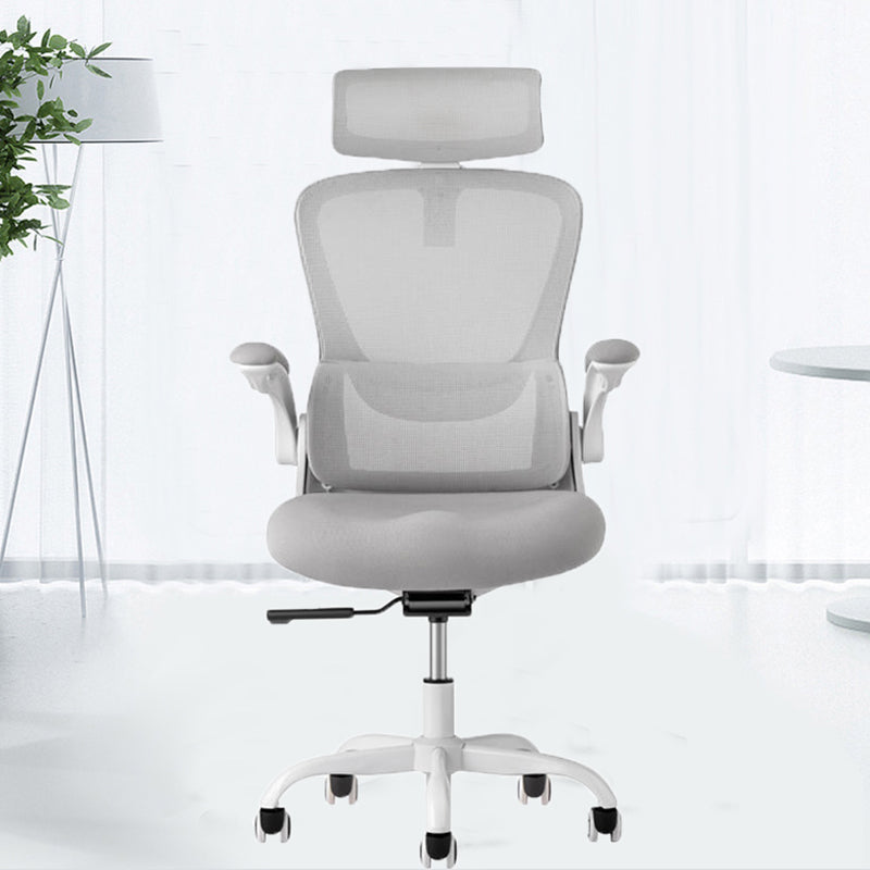 Modern Office Chair Removable Arms No Distressing Ergonomic Chair with Wheels 1 Piece Clearhalo 'furn' 'furn_office_chair' 'Furniture' 'Office Chairs' 'Office Furniture' 'office_chair' 7311305