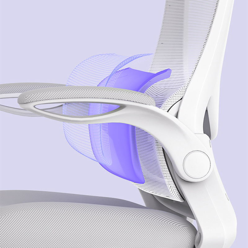 Modern Office Chair Removable Arms No Distressing Ergonomic Chair with Wheels Clearhalo 'furn' 'furn_office_chair' 'Furniture' 'Office Chairs' 'Office Furniture' 'office_chair' 7311307