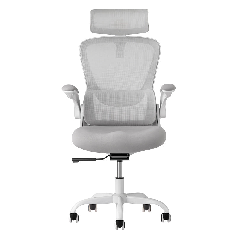 Modern Office Chair Removable Arms No Distressing Ergonomic Chair with Wheels Clearhalo 'furn' 'furn_office_chair' 'Furniture' 'Office Chairs' 'Office Furniture' 'office_chair' 7311309