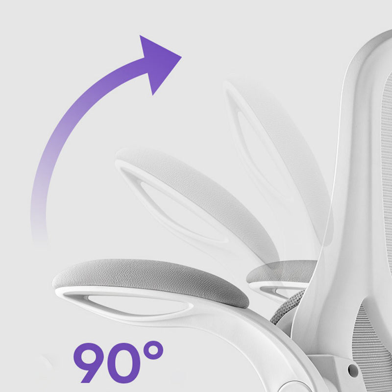 Modern Office Chair Removable Arms No Distressing Ergonomic Chair with Wheels Clearhalo 'furn' 'furn_office_chair' 'Furniture' 'Office Chairs' 'Office Furniture' 'office_chair' 7311312