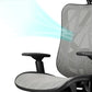 Chaise de bureau amovible armes d'inclinaison mécanisme ergonomique chaise de diapositive avec roues